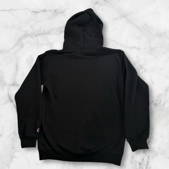 CHAMPION Hoodie Black Size Small - Picture 2 of 3